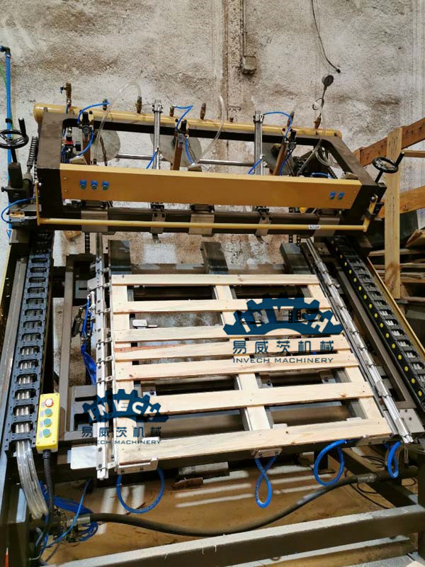 Congratulations! Wood Pallet Production line SET UP in Spain